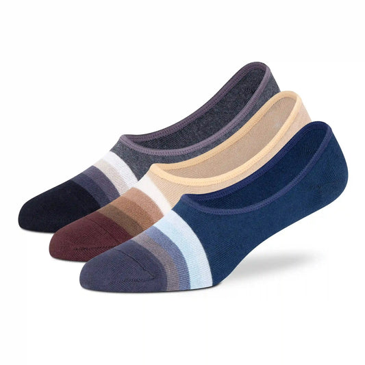 Casual No-Show Socks - Men (Pack of 3) 3000
