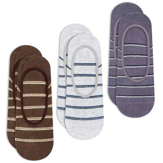 Casual No-Show Socks - Men (Pack of 3) 3000