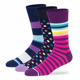 Funky Crew Socks (Unisex) - Pack of 3