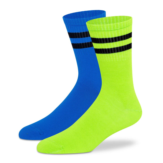 Supersox Bright Color Socks - Unisex (Pack of 2) 3000