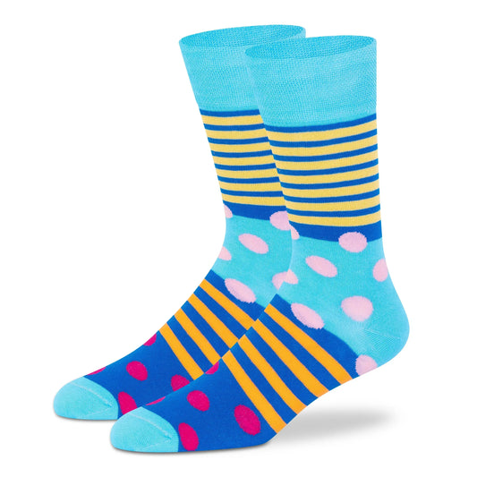 Supersox Funky Crew Socks - Unisex (Pack of 1) 3000