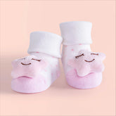 Booties Socks - Babies (0–6 Months)