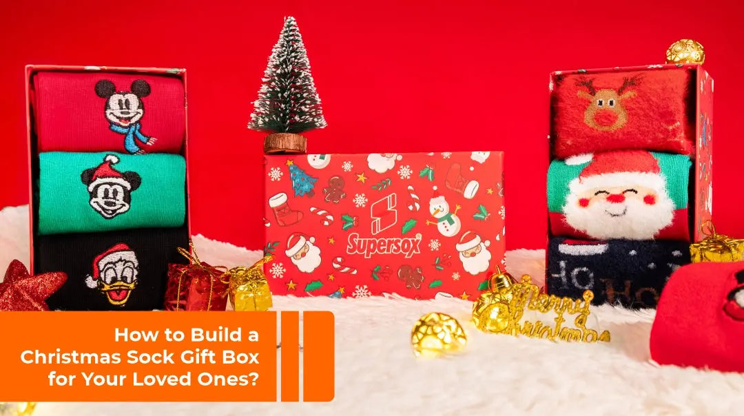 How to Build a Christmas Sock Gift Box for Your Loved Ones? Supersox