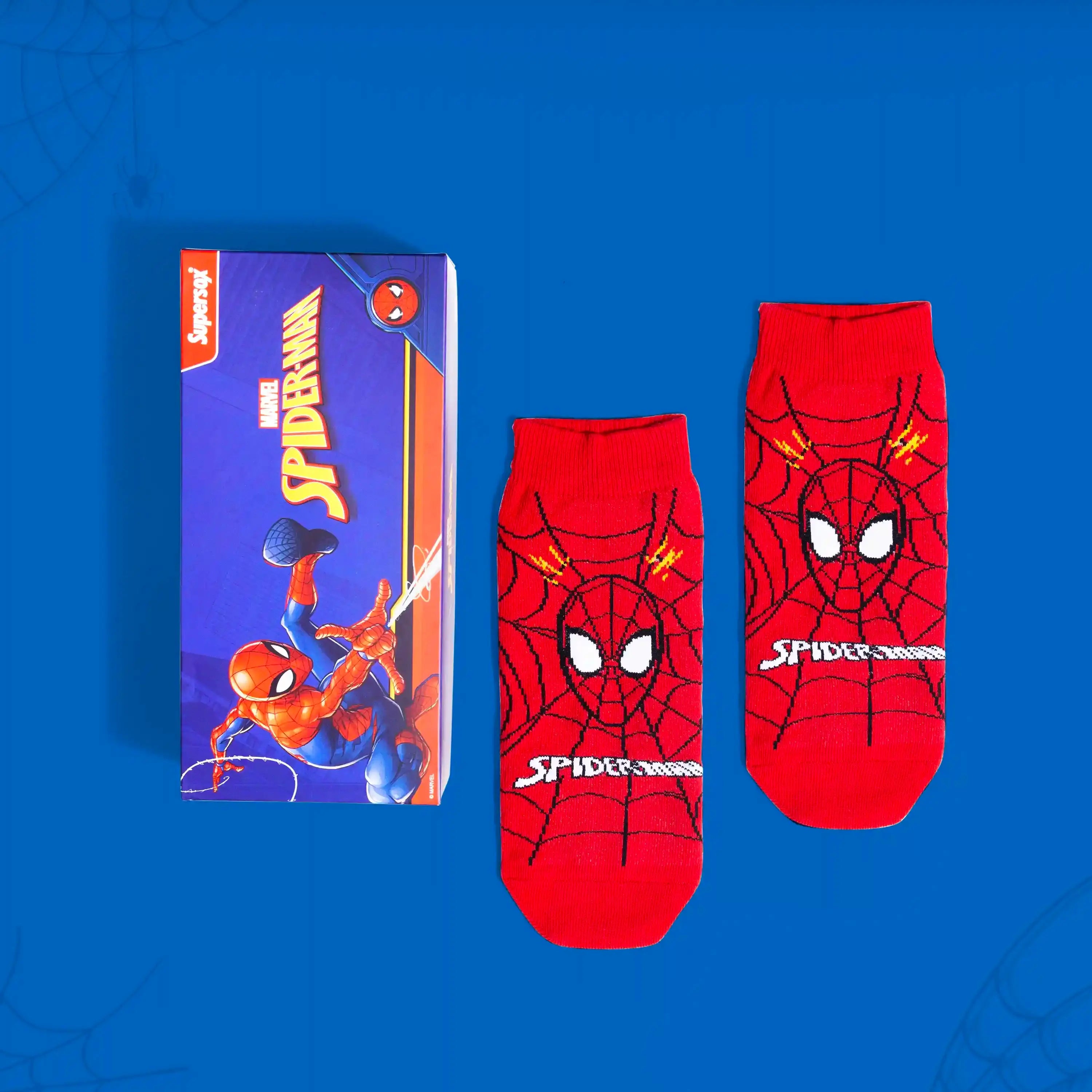 Spiderman Low-Cut Socks for Men (Pack of 1)