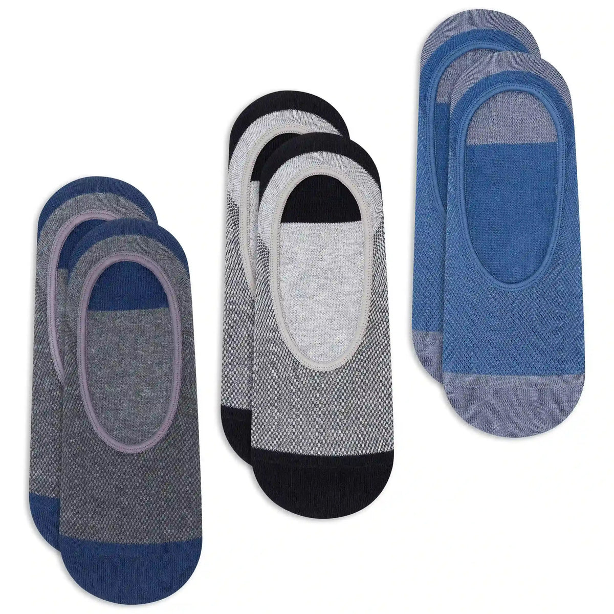 Casual No-Show Socks for Men (Pack of 3)