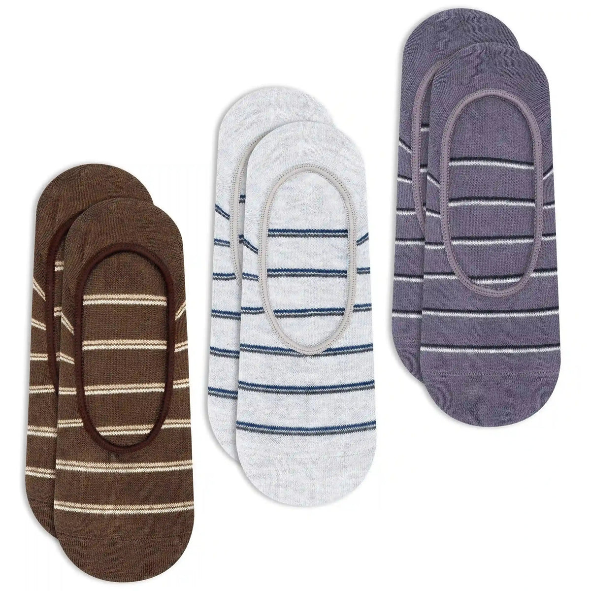 Casual No-Show Socks - Men (Pack of 3)
