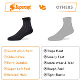 Casual Ankle Socks for Men (Pack of 3)