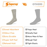 Casual Crew Socks for Men (Pack of 2)