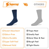 Casual Crew Socks for Men (Pack of 2)