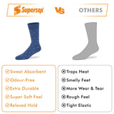 Casual Crew Socks for Men (Pack of 2)