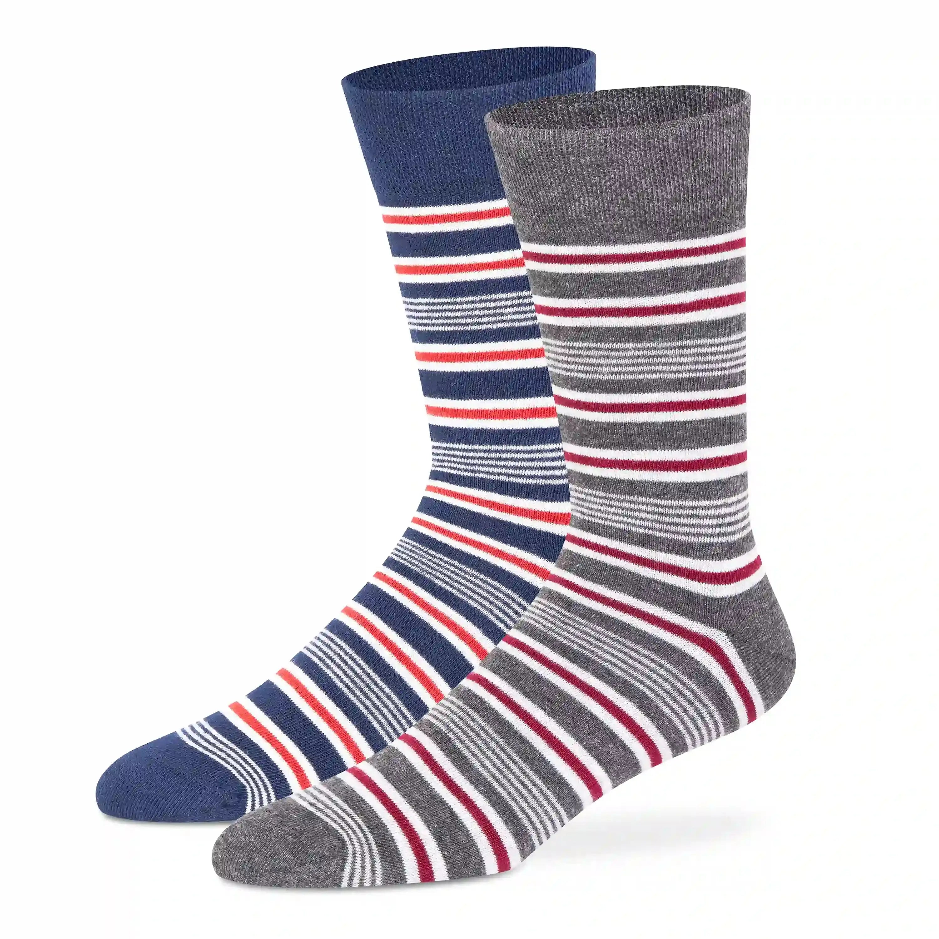 Casual Crew Socks for Men (Pack of 2)