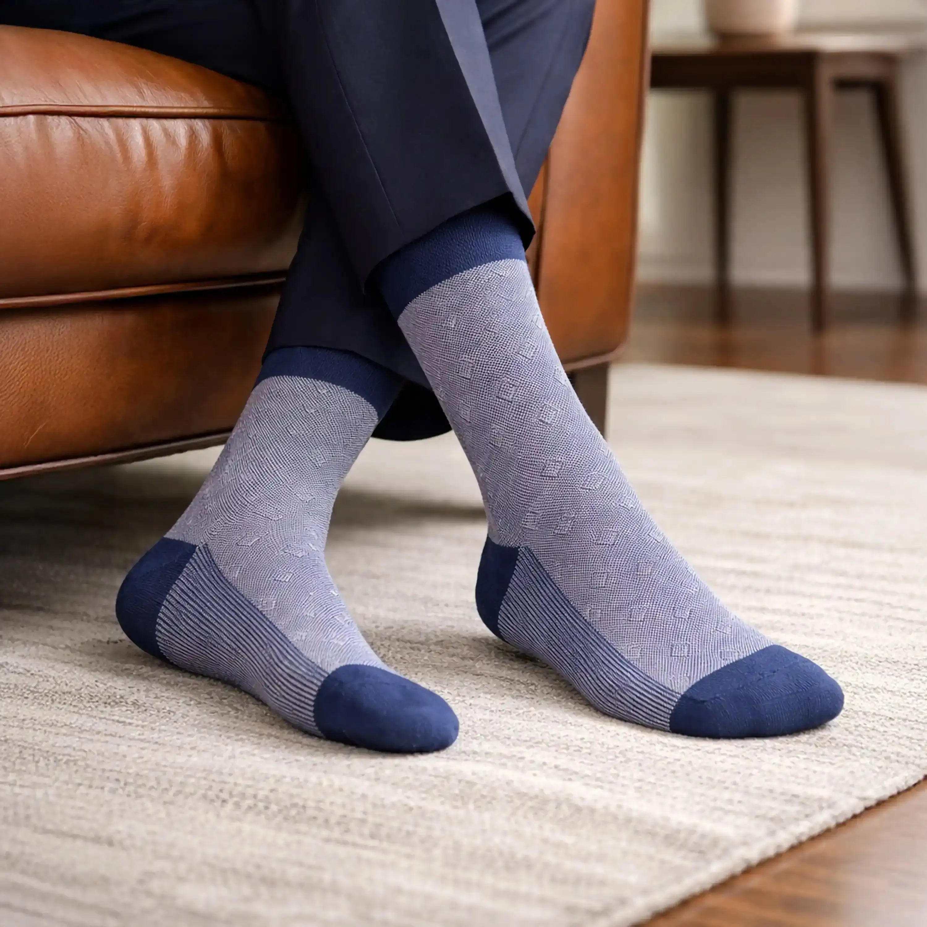 Premium Crew Socks - Men (Pack of 2) Supersox