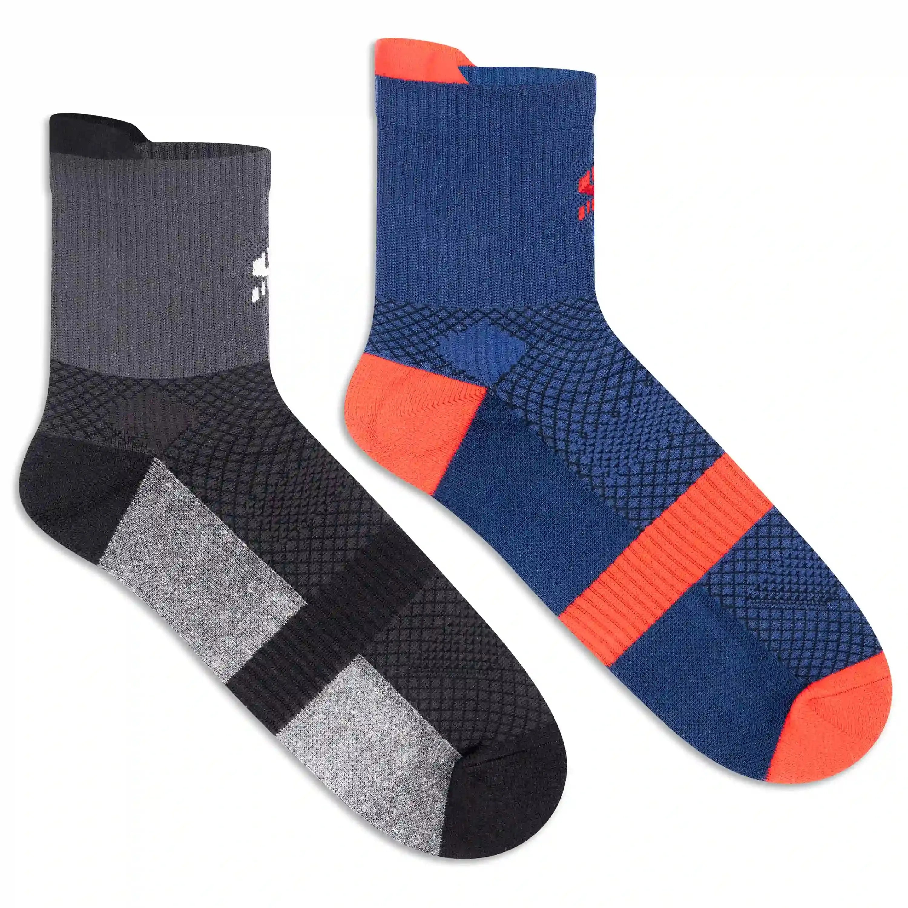 Sports Cycling Ankle Socks - Men (Pack of 2)
