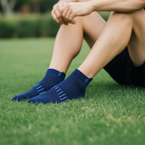 Bamboo Ankle Socks - Unisex Blue (Pack of 1) Supersox