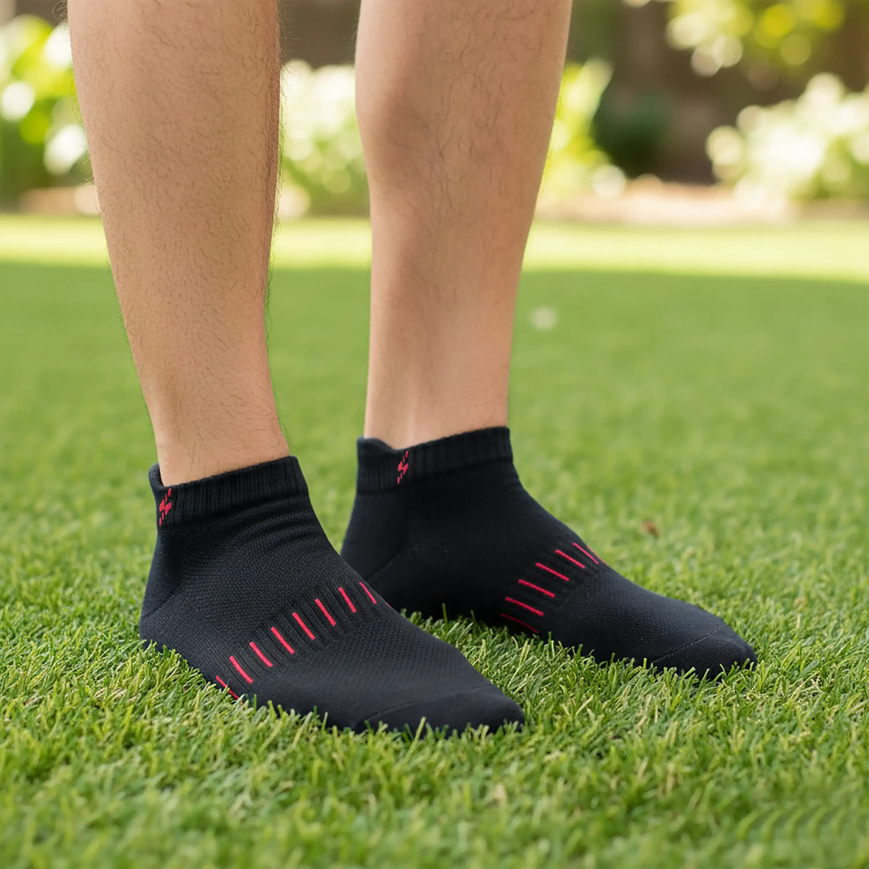 Bamboo Ankle Socks - Unisex Black (Pack of 3) Supersox