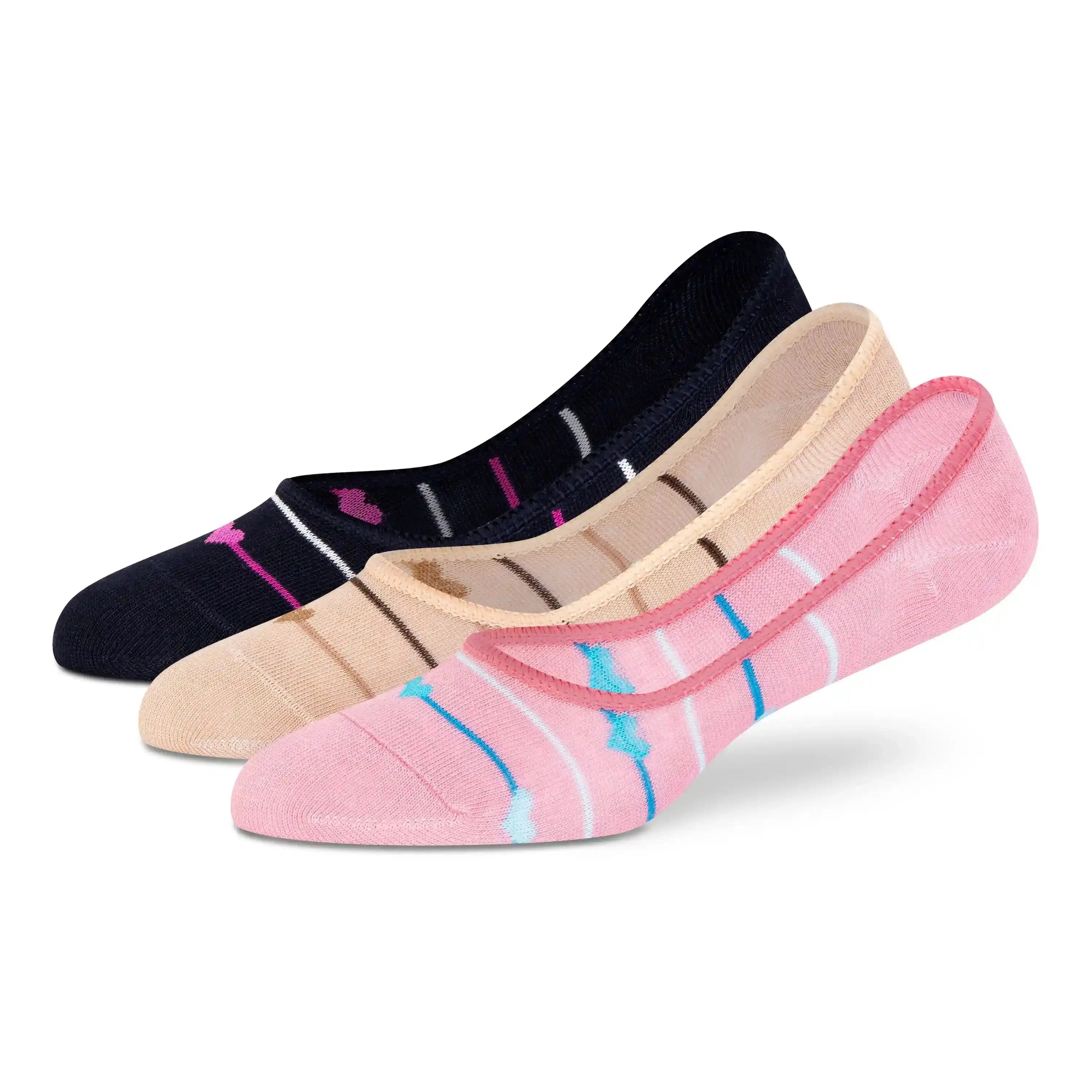 Casual No-Show Socks - Women (Pack of 3)