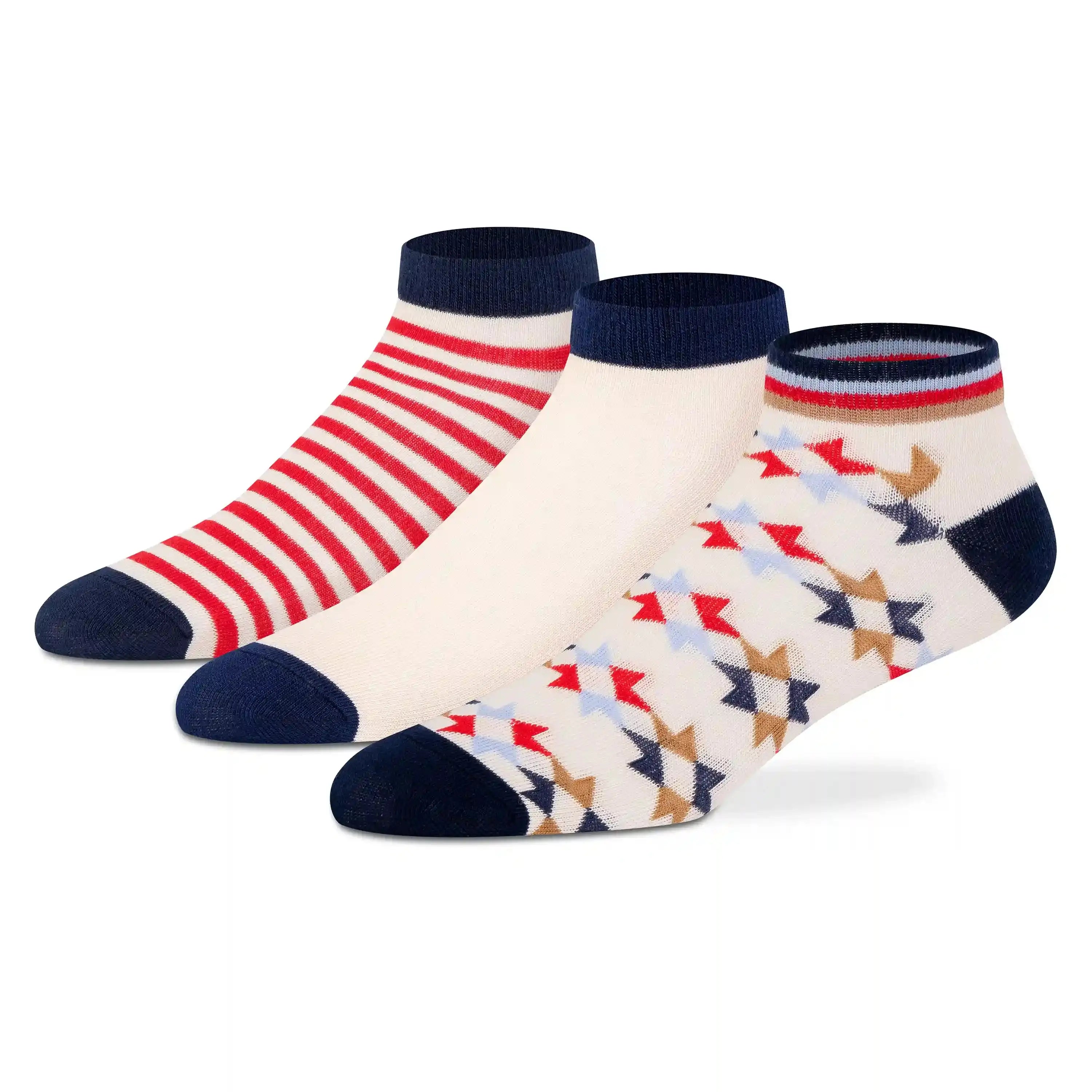 Casual Low-Cut Socks - Women (Pack of 3)