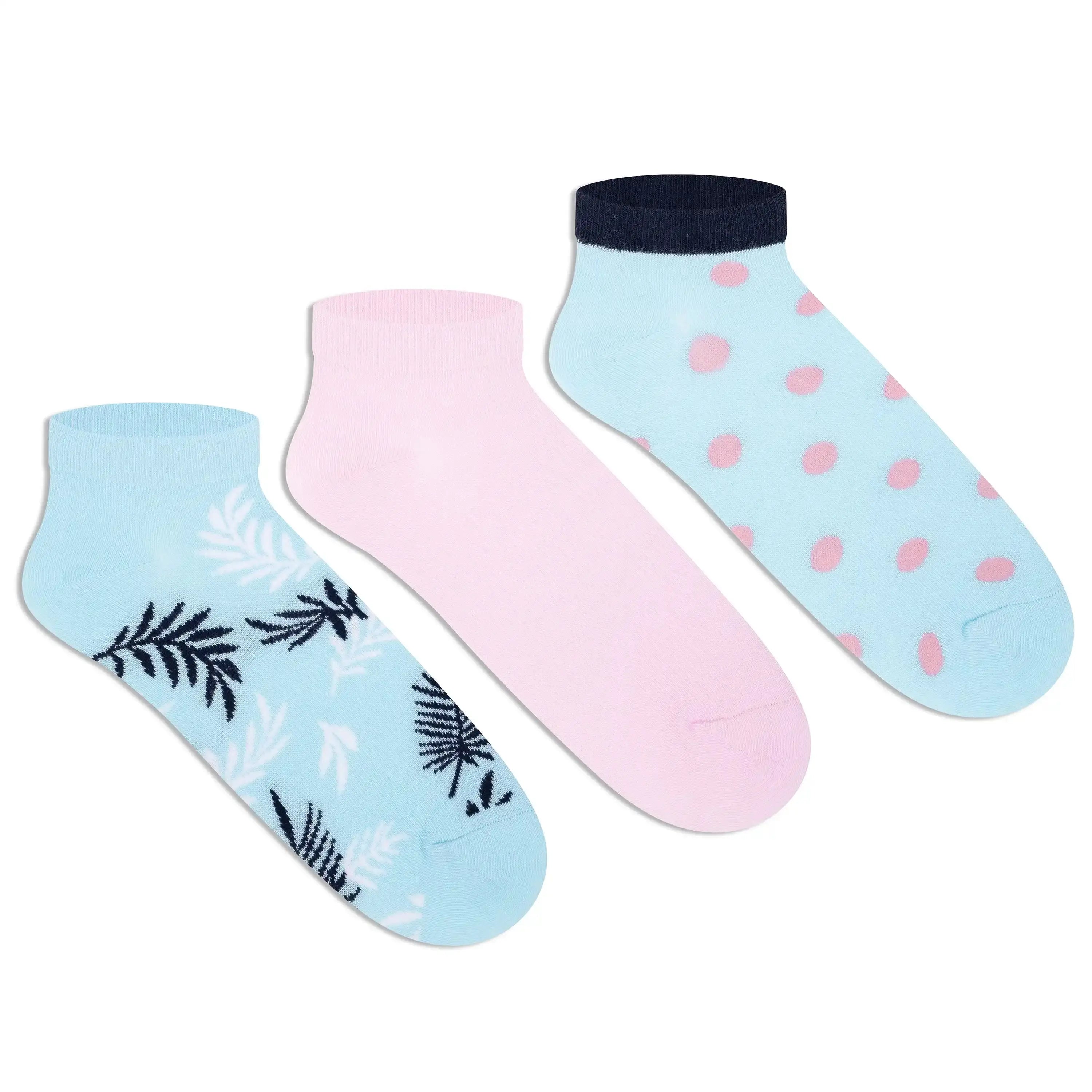 Casual Low-Cut Socks - Women (Pack of 3)