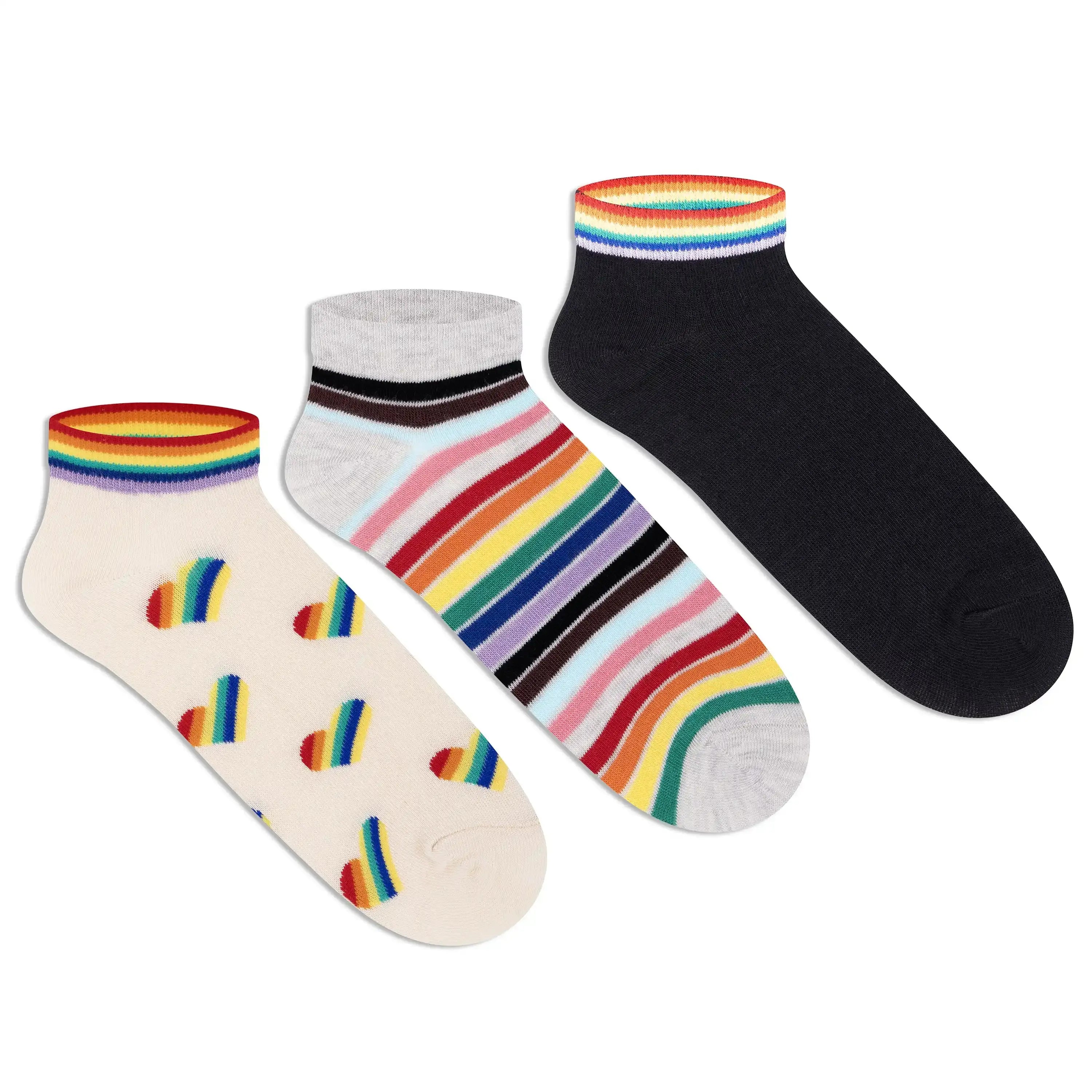 Casual Low-Cut Socks - Women (Pack of 3)