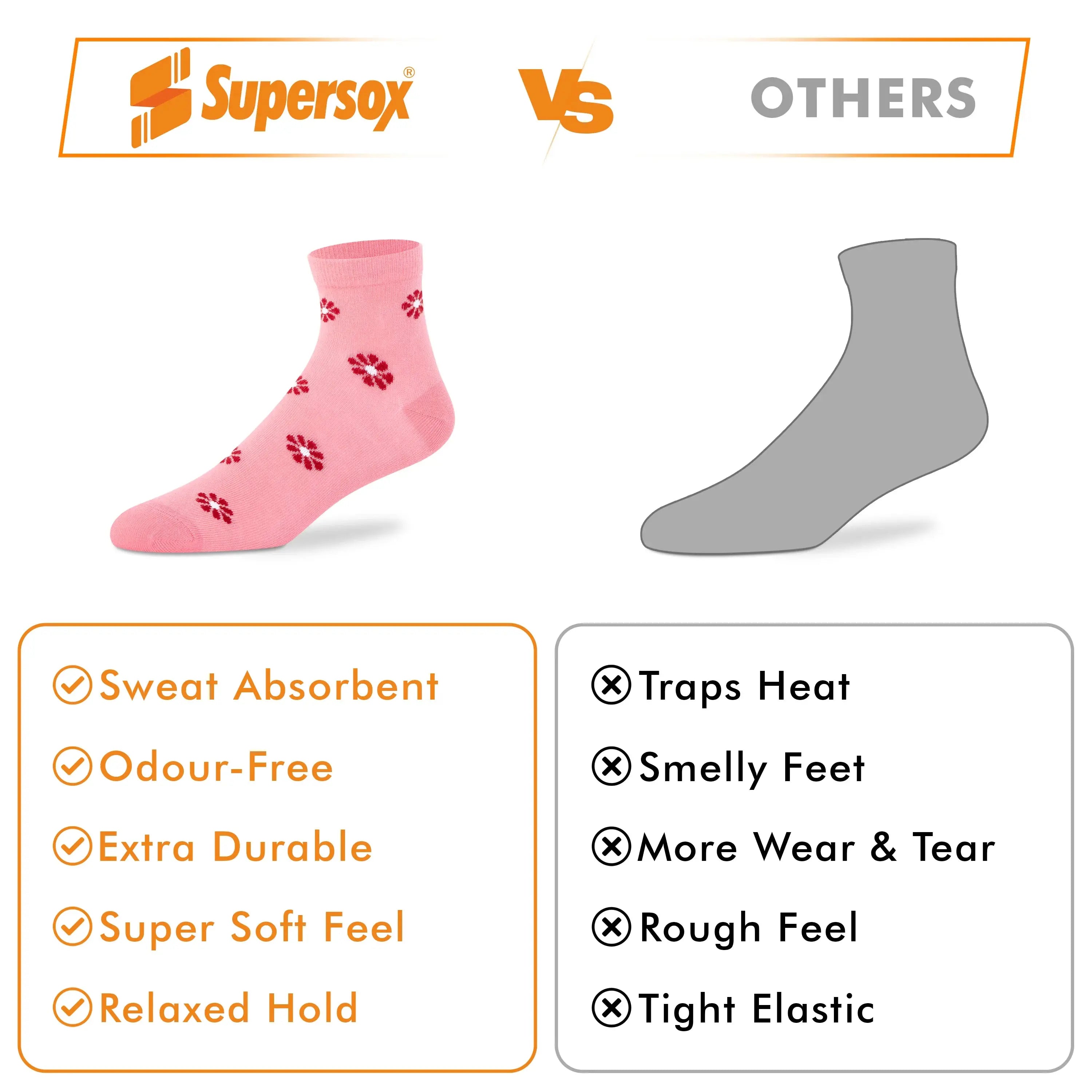 Casual Ankle Socks - Women (Pack of 2) Supersox
