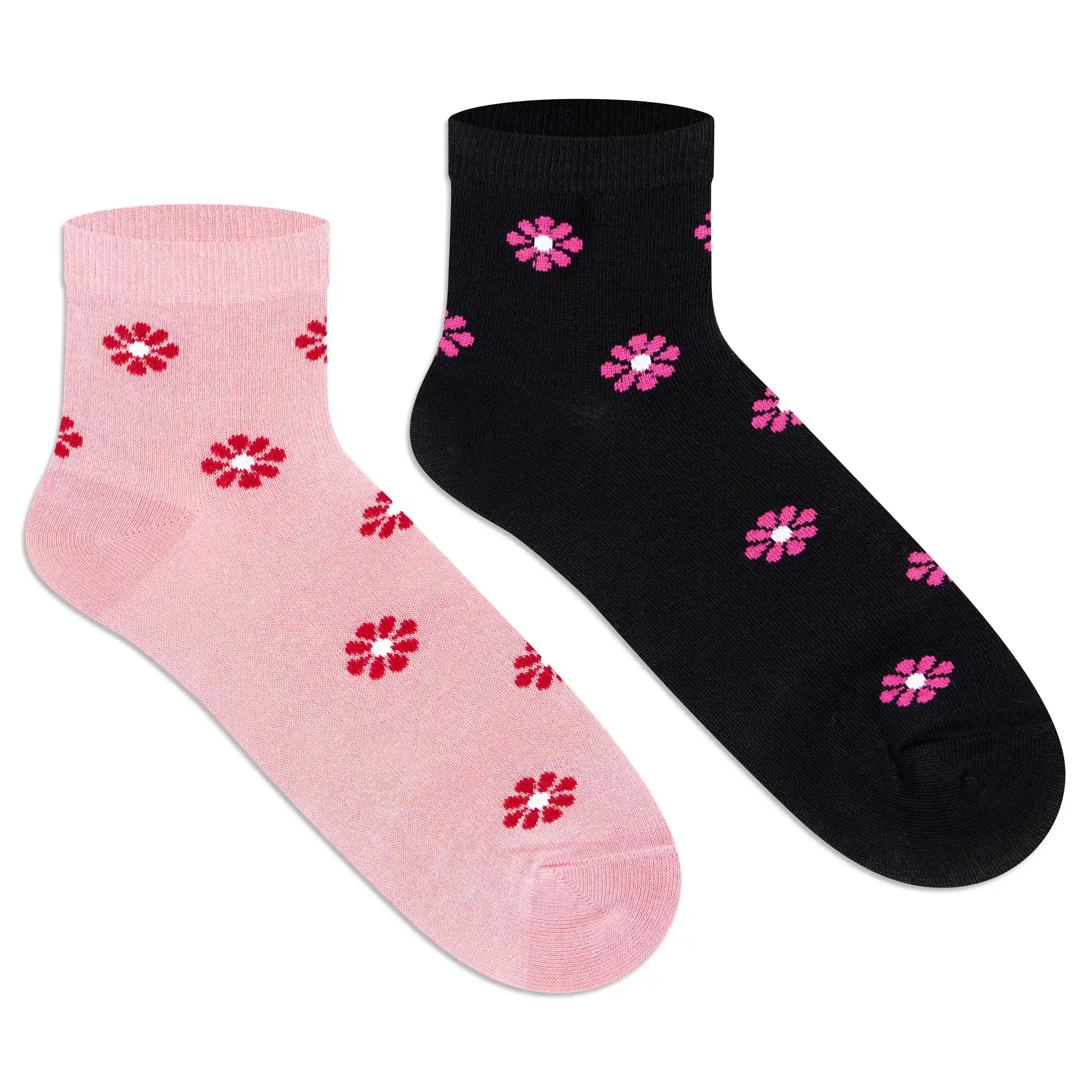 Casual Ankle Socks for Women (Pack of 2)