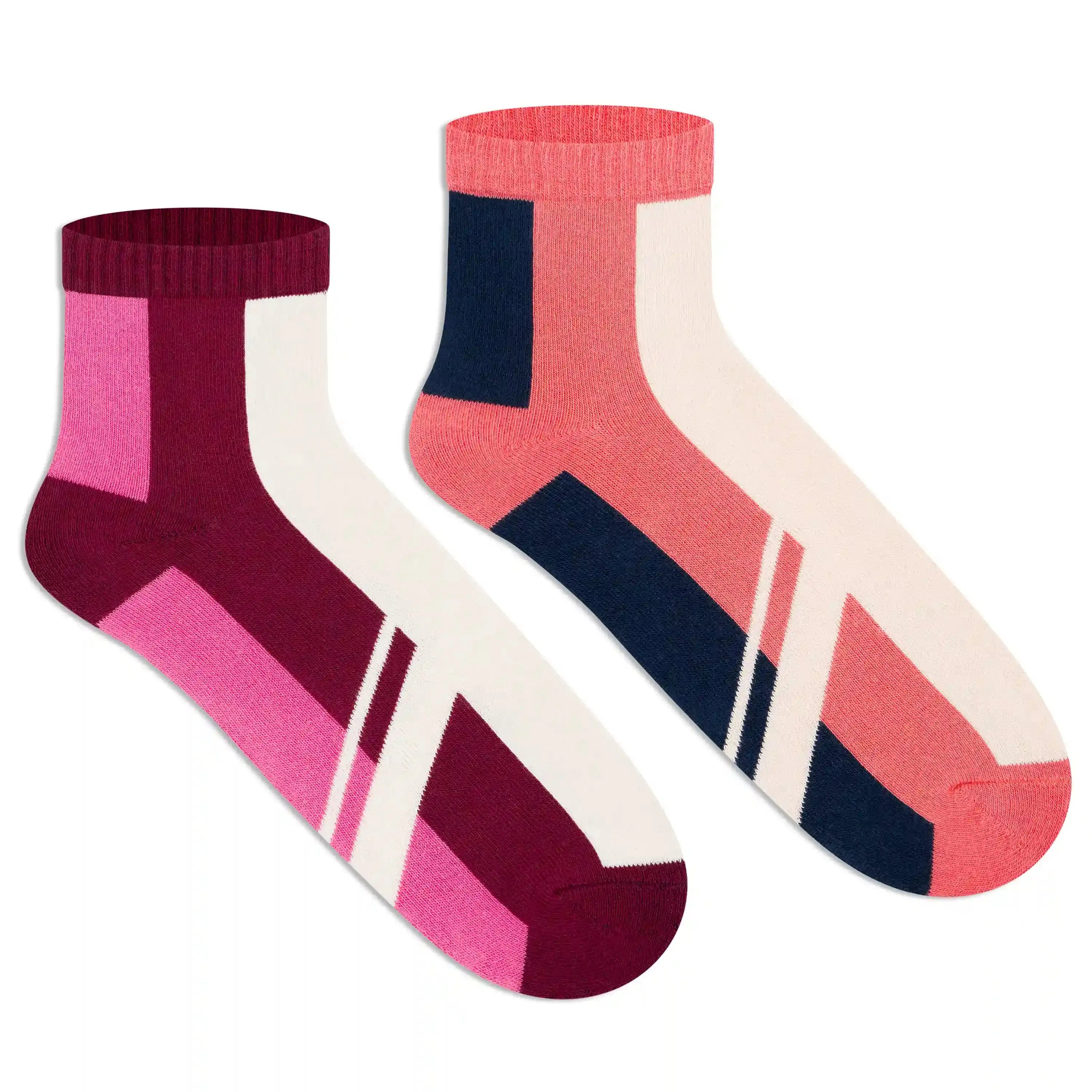 Sports Ankle Socks for Women (Pack of 2)