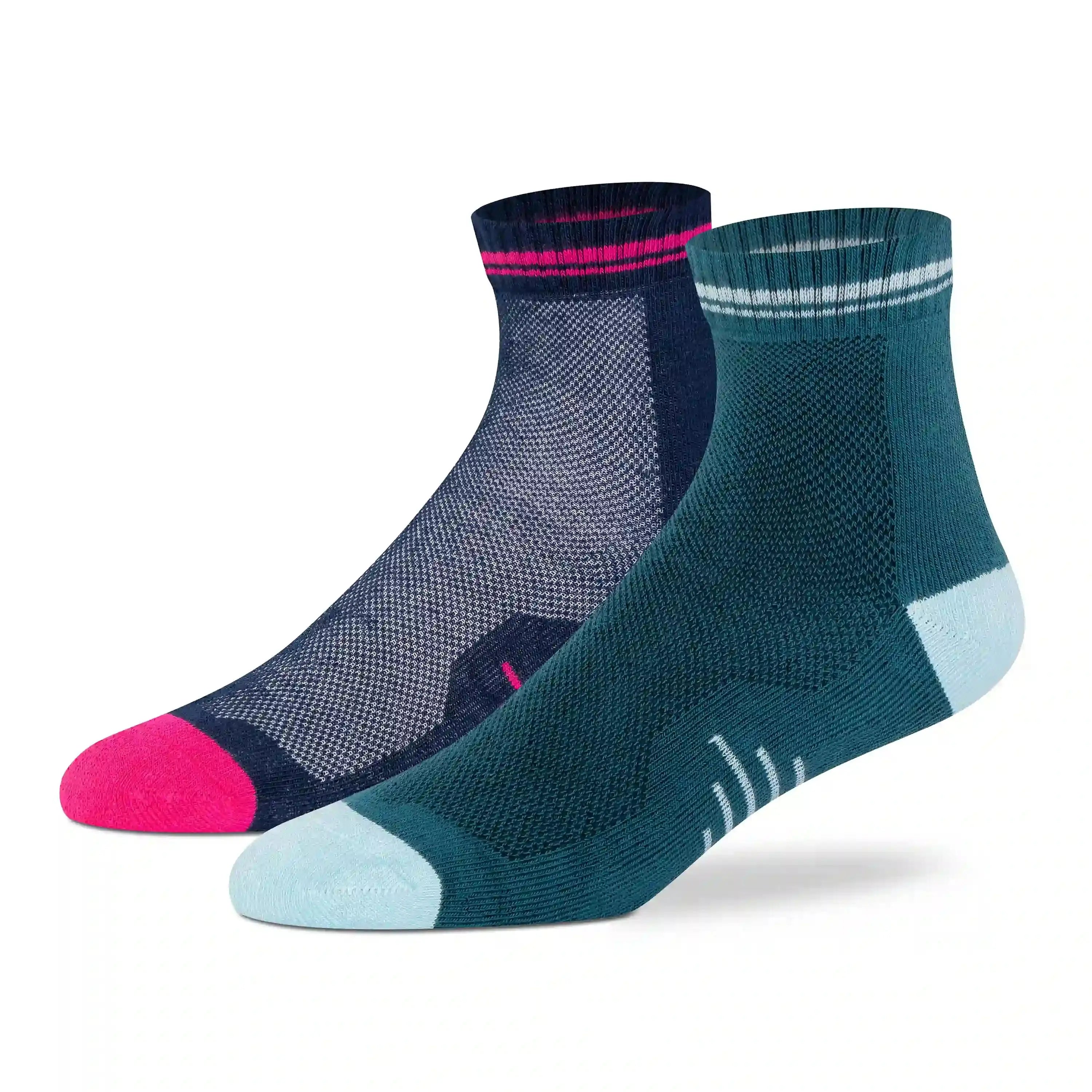 Sports Ankle Socks for Women (Pack of 2)