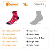 Casual Ankle Socks - Boys (Pack of 3) Supersox