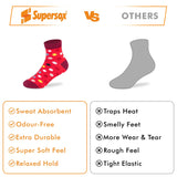 Casual Ankle Socks - Girls (Pack of 3) Supersox