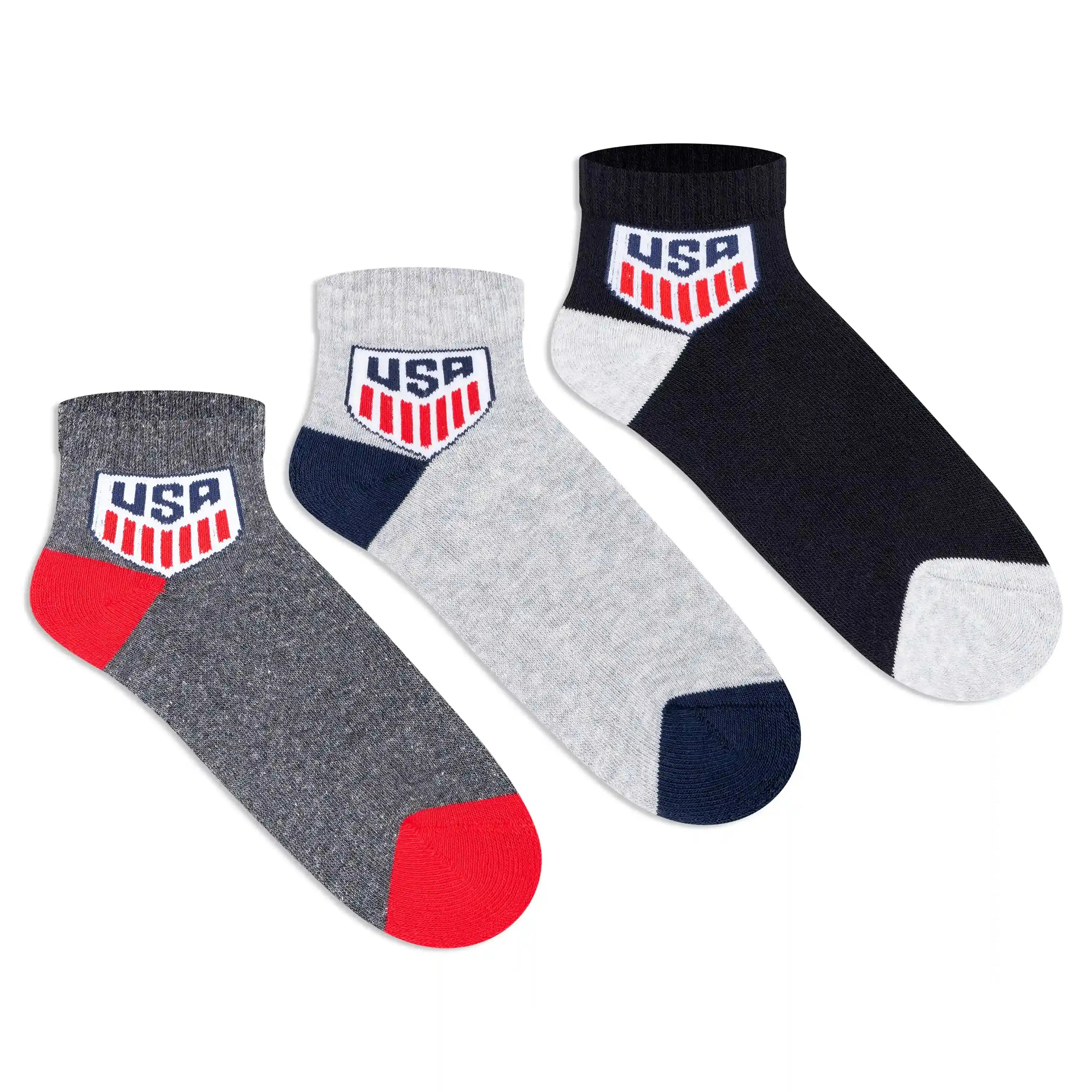 Sports Ankle Socks - Boys (Pack of 3)