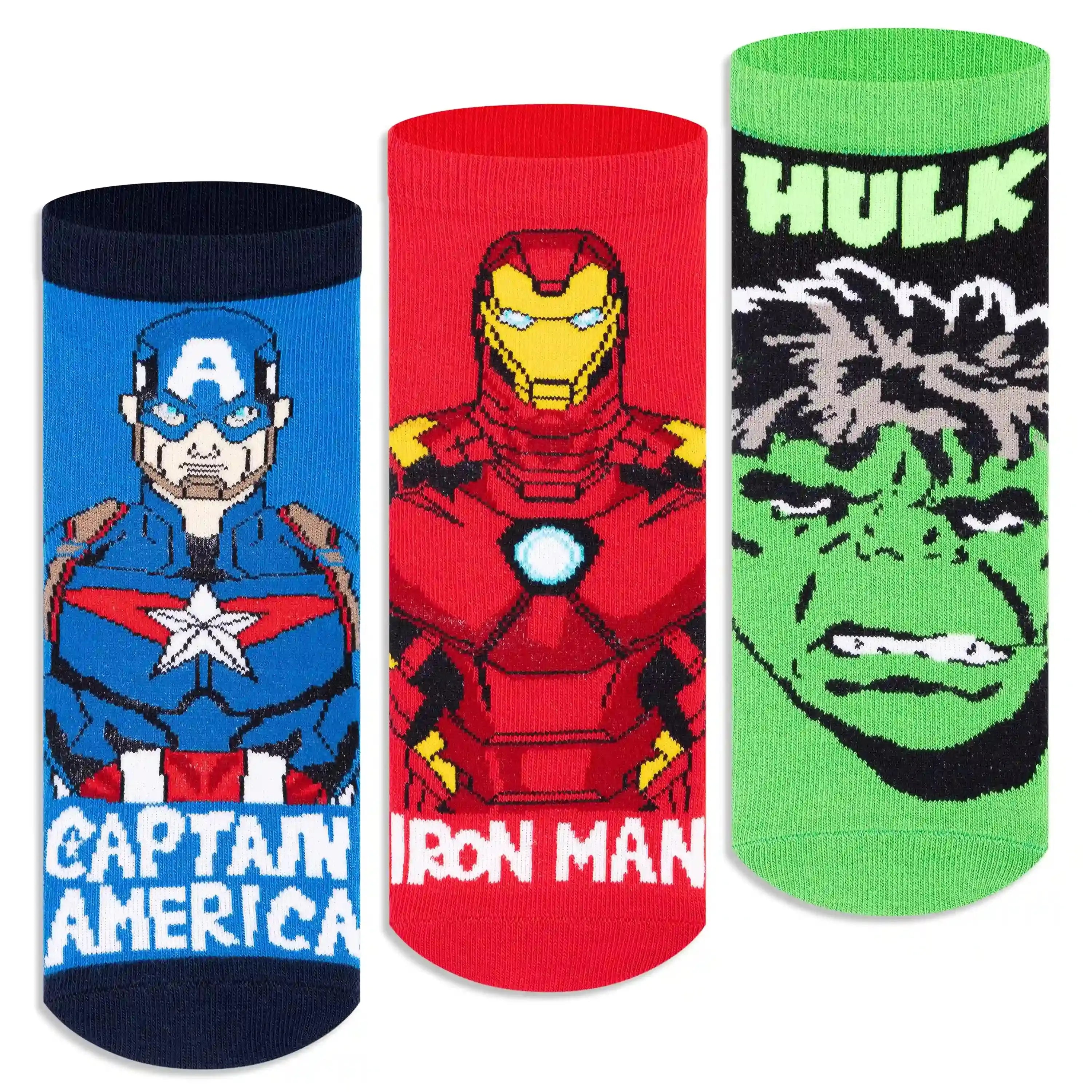 Marvel Avengers Ankle Socks - Boys (Pack of 3) Supersox