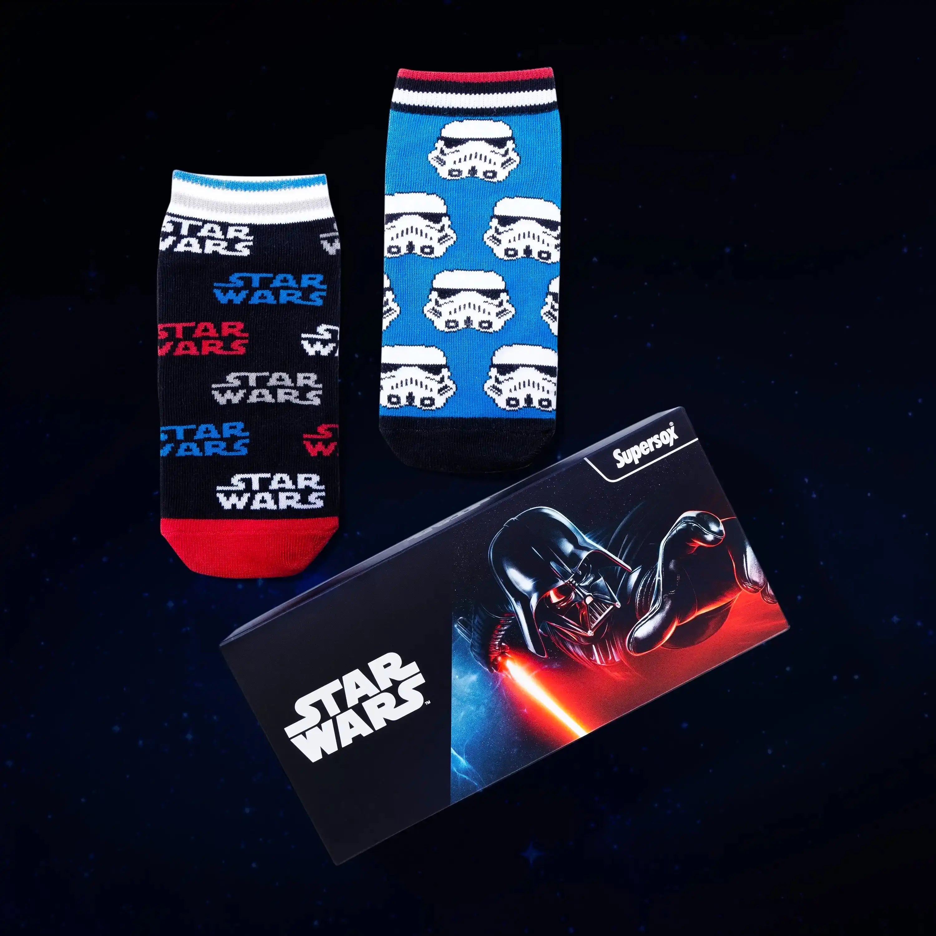 Star Wars Ankle Socks for Boys (Pack of 2) Supersox