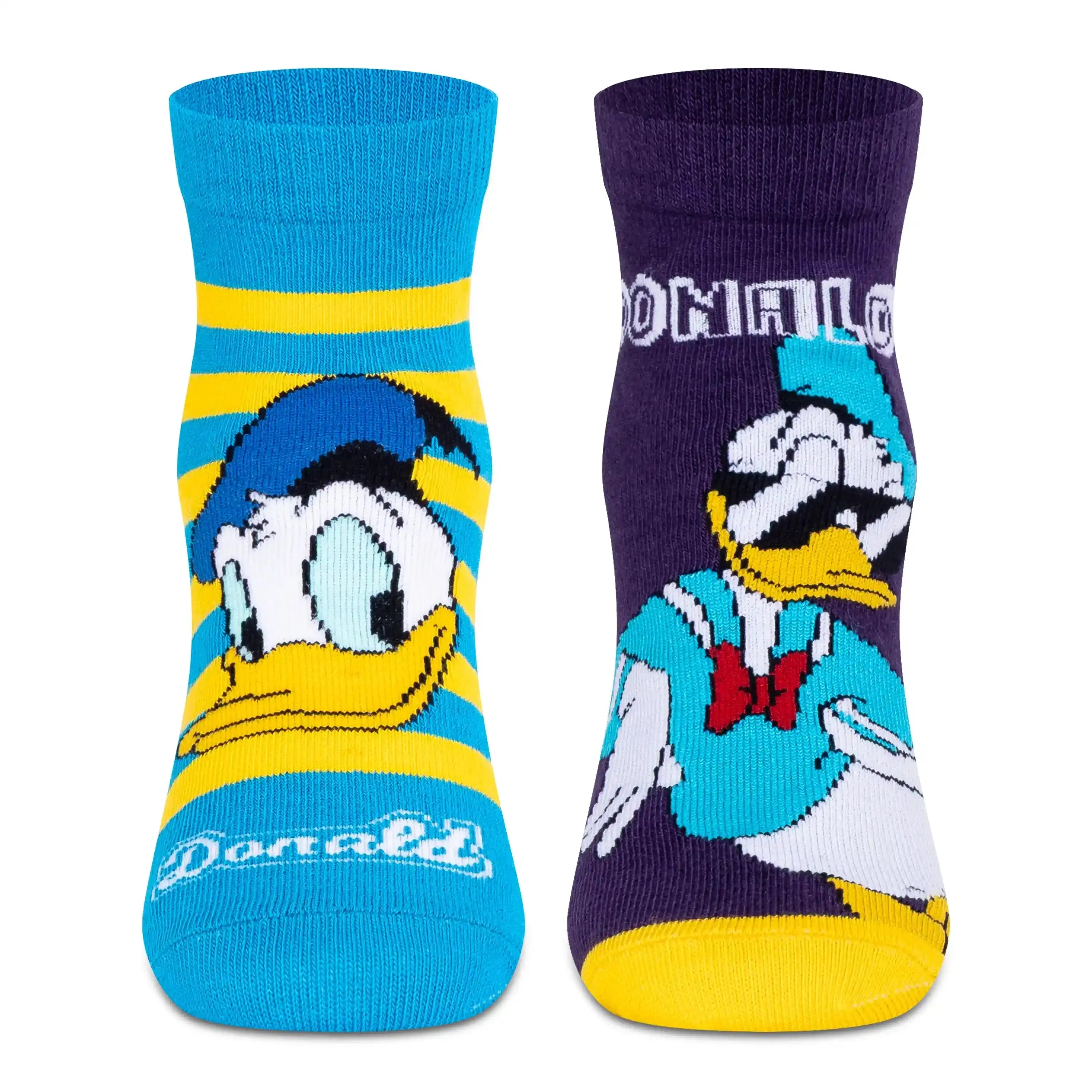 Donald Duck Ankle Socks for Boys (Pack of 2)