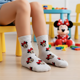 Disney Minnie Mouse Ankle Socks - Girls (Pack of 3) Supersox