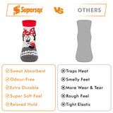Disney Minnie Mouse Ankle Socks - Girls (Pack of 3) Supersox