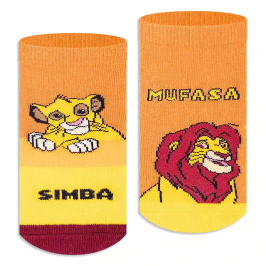 Disney Lion King Ankle Socks - Girls (Pack of 2) Supersox 3000