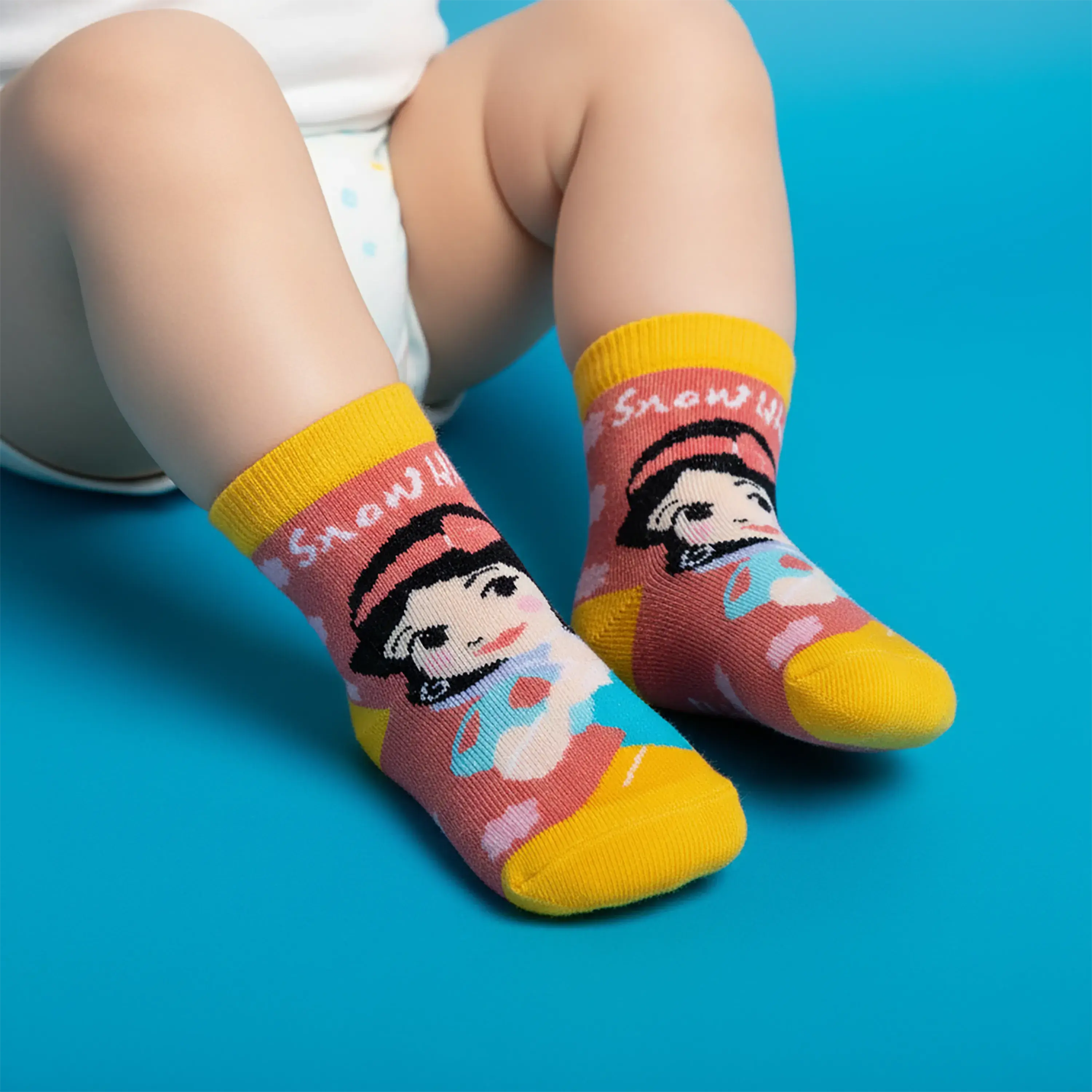 Disney Princesses Ankle Socks - Girls (Pack of 5) Supersox