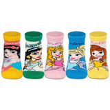 Disney Princesses Ankle Socks - Girls (Pack of 5) Supersox