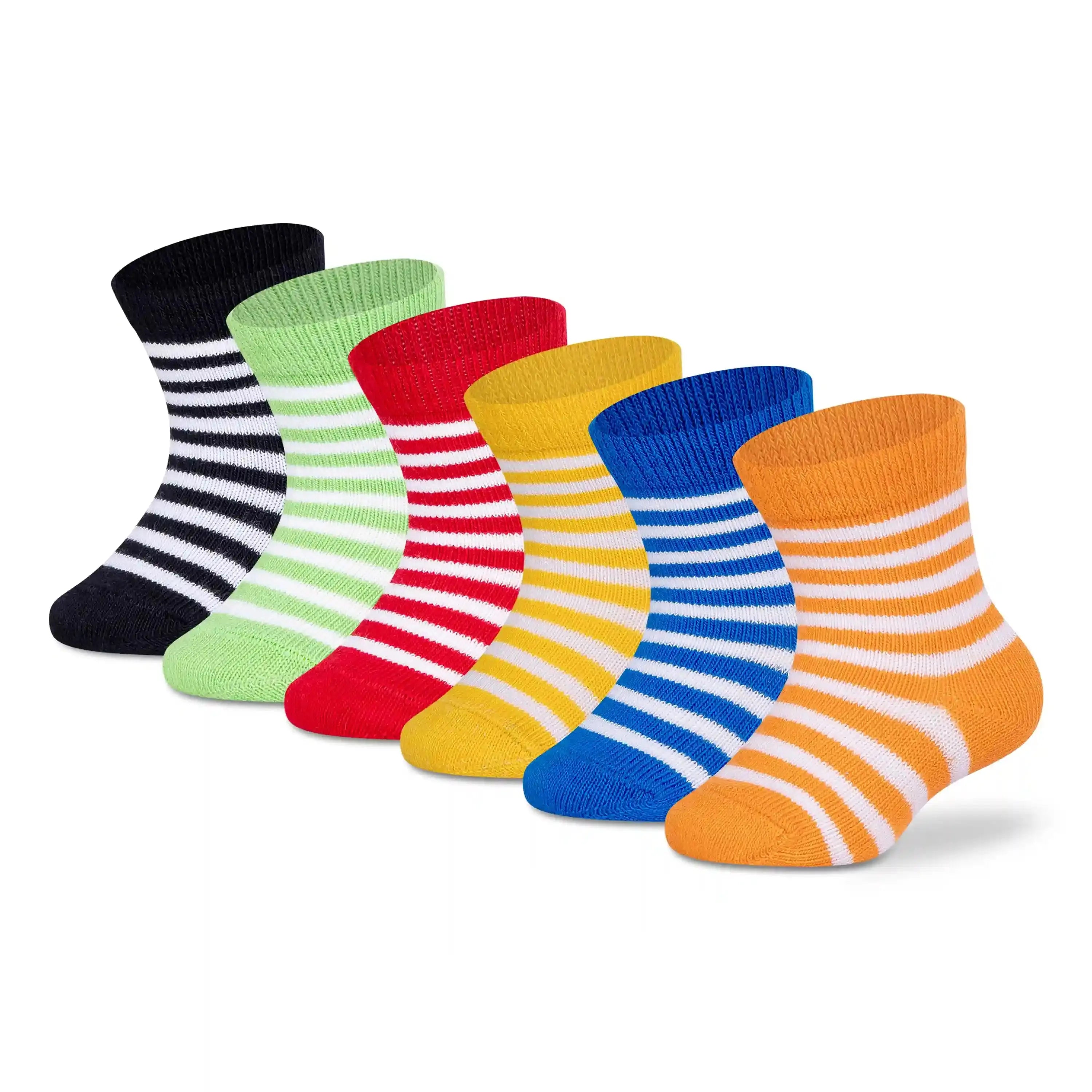 Tiny Tots Ankle Socks - Infants (Pack of 6) Supersox