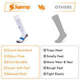 Football Knee Length Socks - Boys (Pack of 2) Supersox