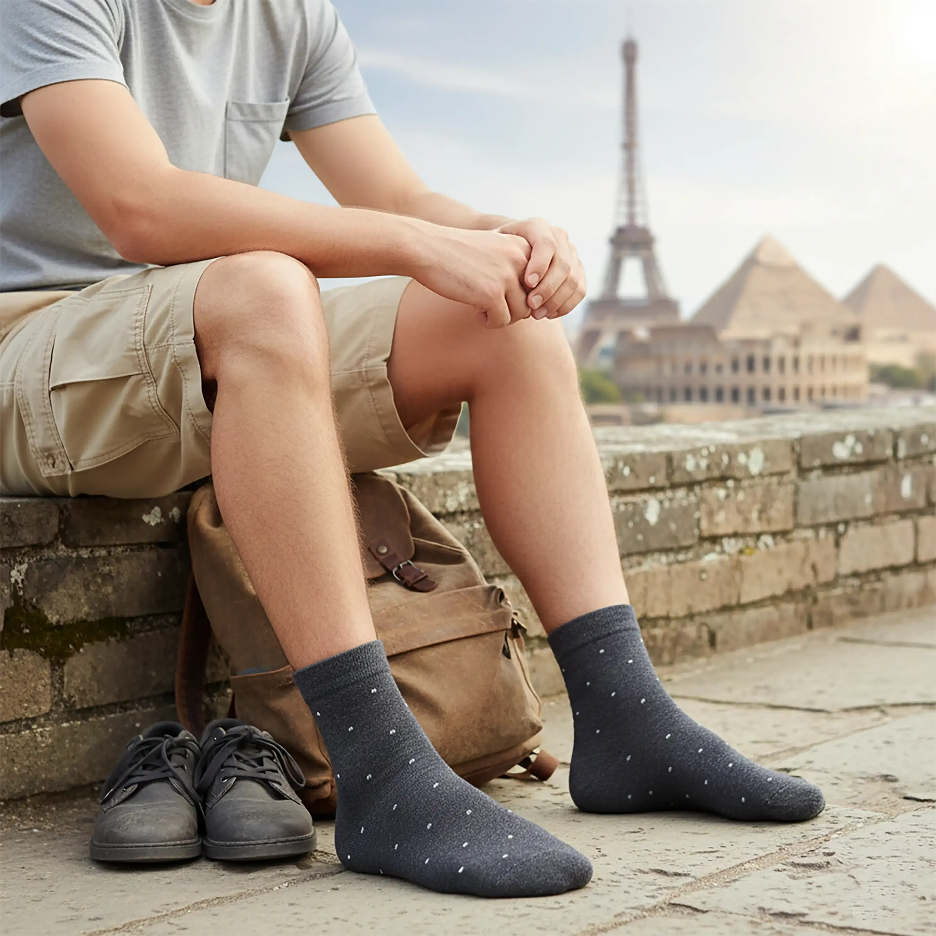 Supersox Couple Travel Pack Ankle Socks - Men & Women (Pack of 14)