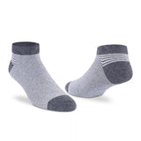 Supersox Plain Stripe Sneaker Socks - Men (Pack of 3)
