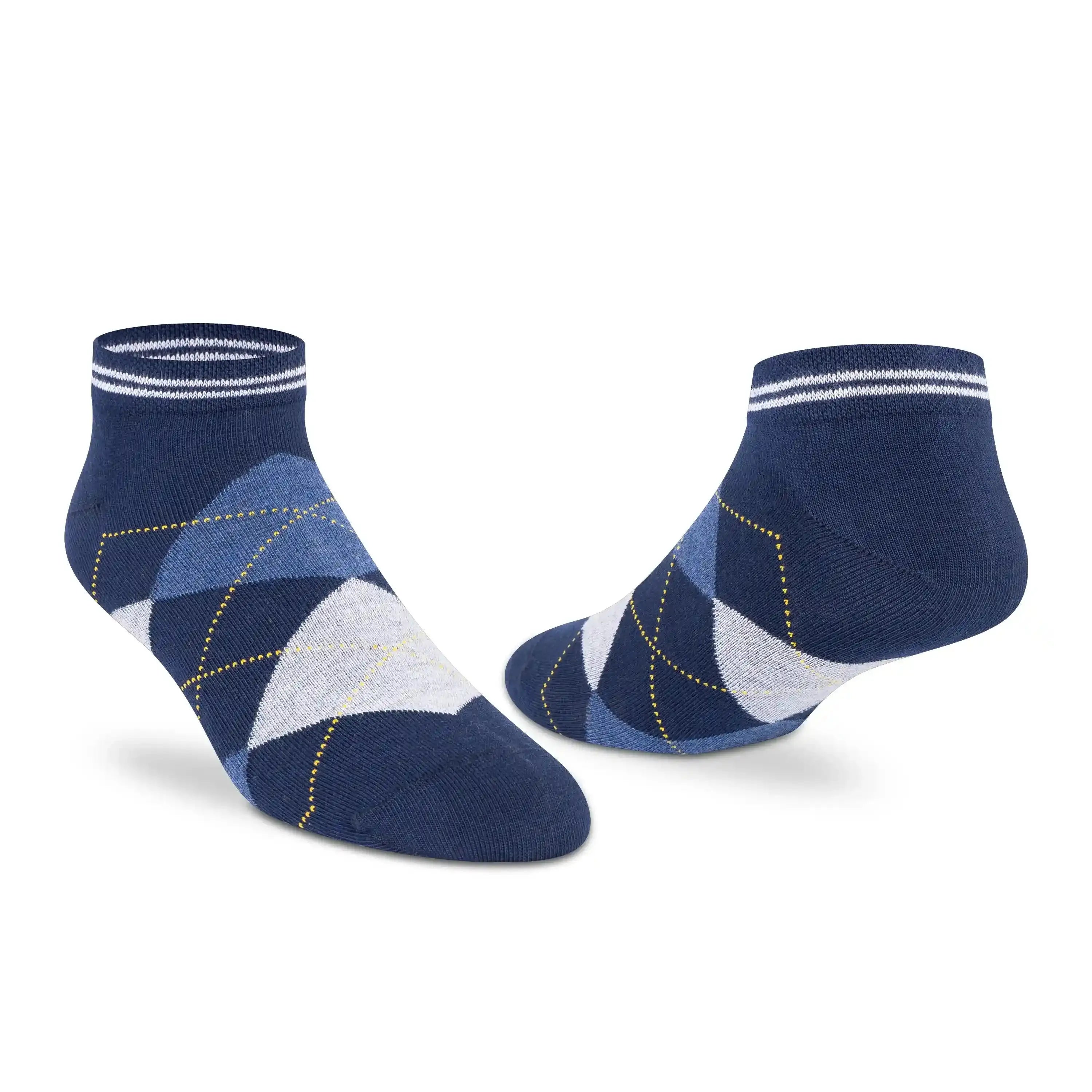 Supersox Mixed design Sneaker Socks - Men (Pack of 3)