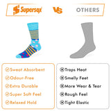 Funky Crew Socks - Unisex (Pack of 1)