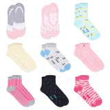 Fusion Vibe Pink Box Socks – Women (Pack of 9) Supersox