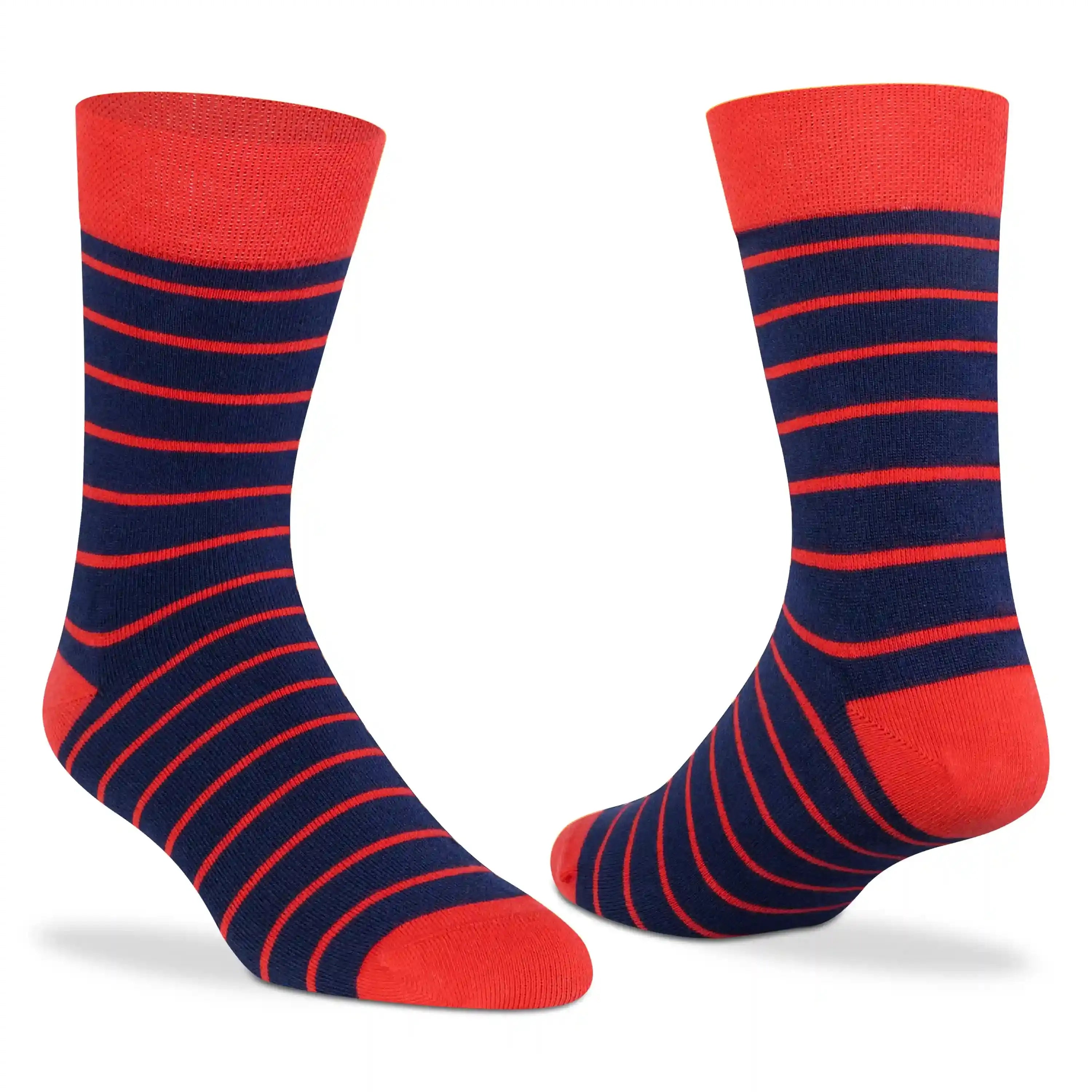 Causal Striped Zero Odor Modal Socks - Men (Pack of 3) Supersox
