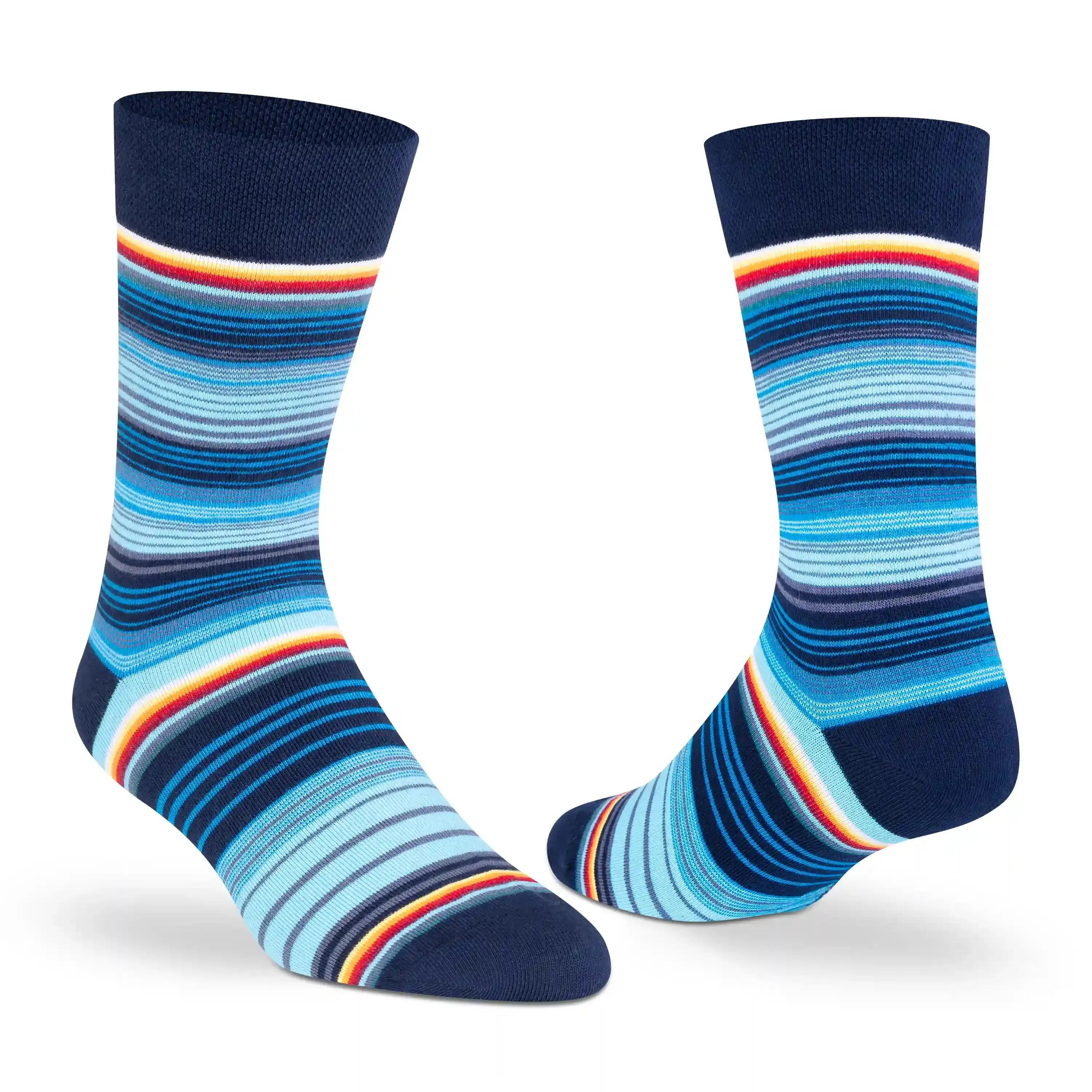Classic Stripe Socks Gift Box – Men (Pack of 9) Supersox