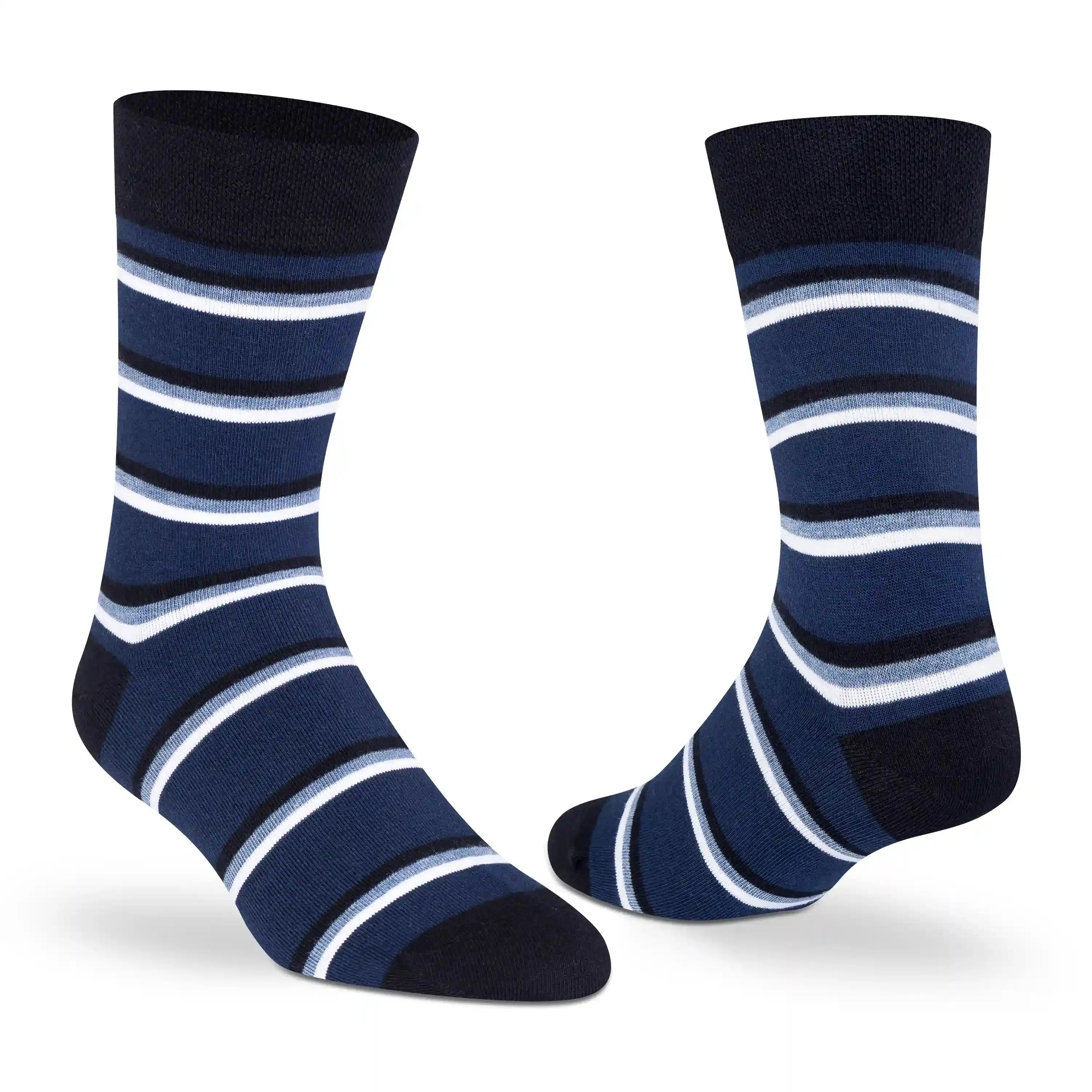 Classic Stripe Socks Gift Box – Men (Pack of 9) Supersox