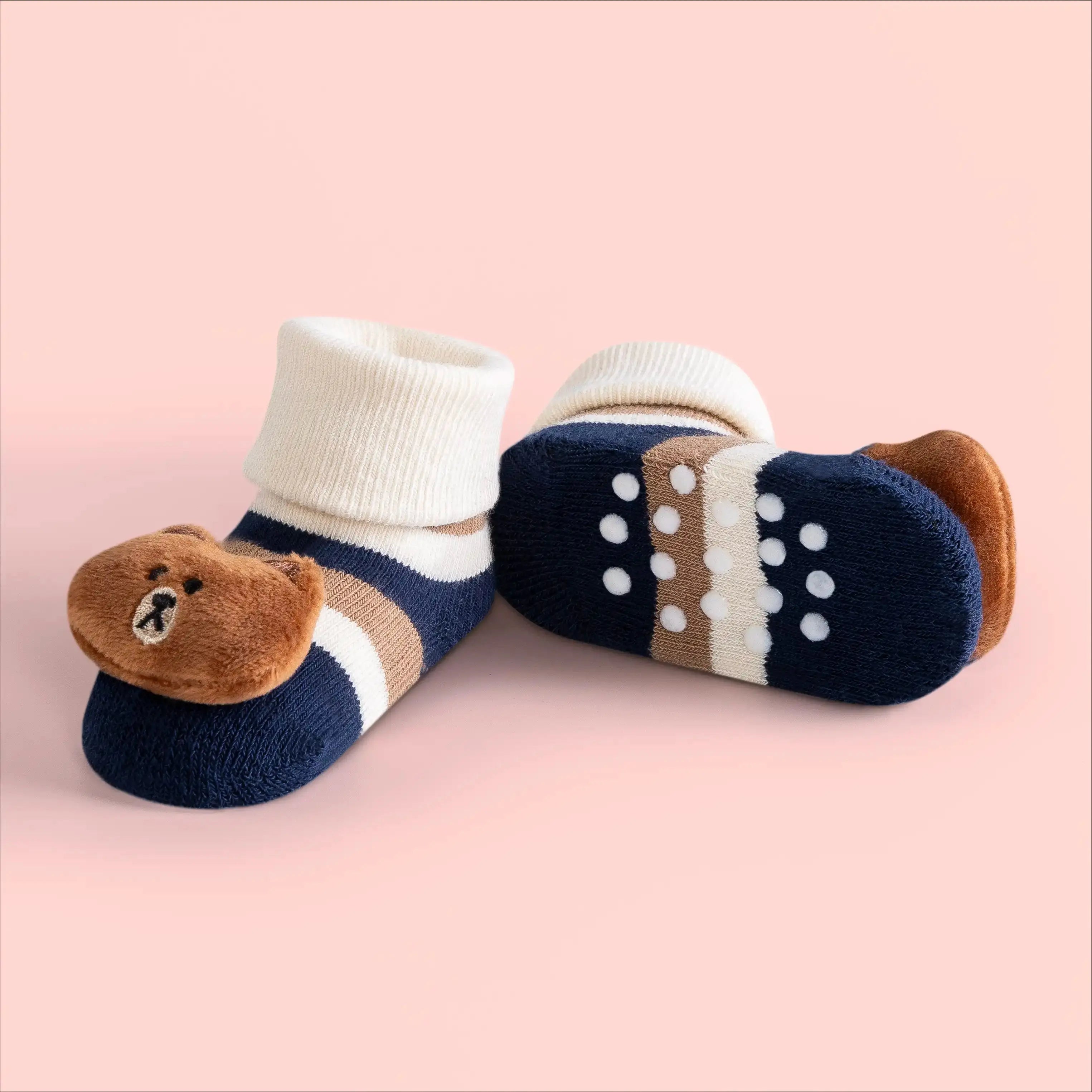  Booties Socks - Babies (0–6 Months)
