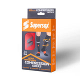 Marathon Compression Red Socks (Pack of 1) Supersox